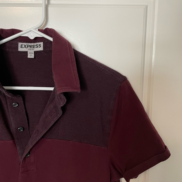 Express Collared Tee Shirt - Picture 2 of 5